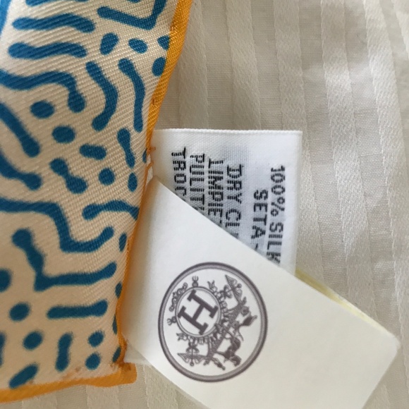 HERMES CLAIRE DE LUNE SCARF DOUBLE FACE NWT - Picture 11 of 16